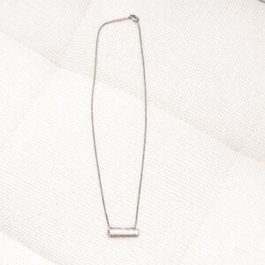 Kendra Scott Mother Of Pearl Pendant Bar Necklace